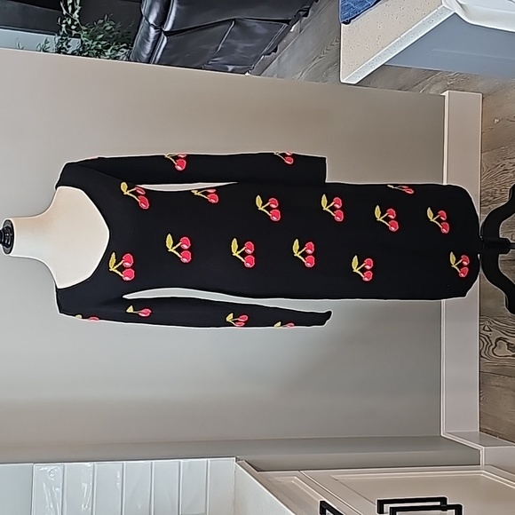 NWT Cherry Red Sweater dress. - Picture 2 of 8